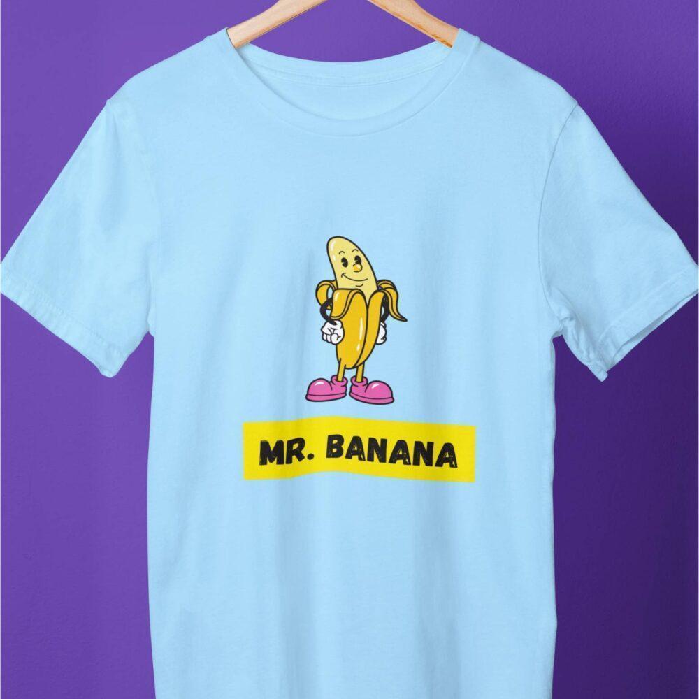 Cute Banana Skyblue T-shirt